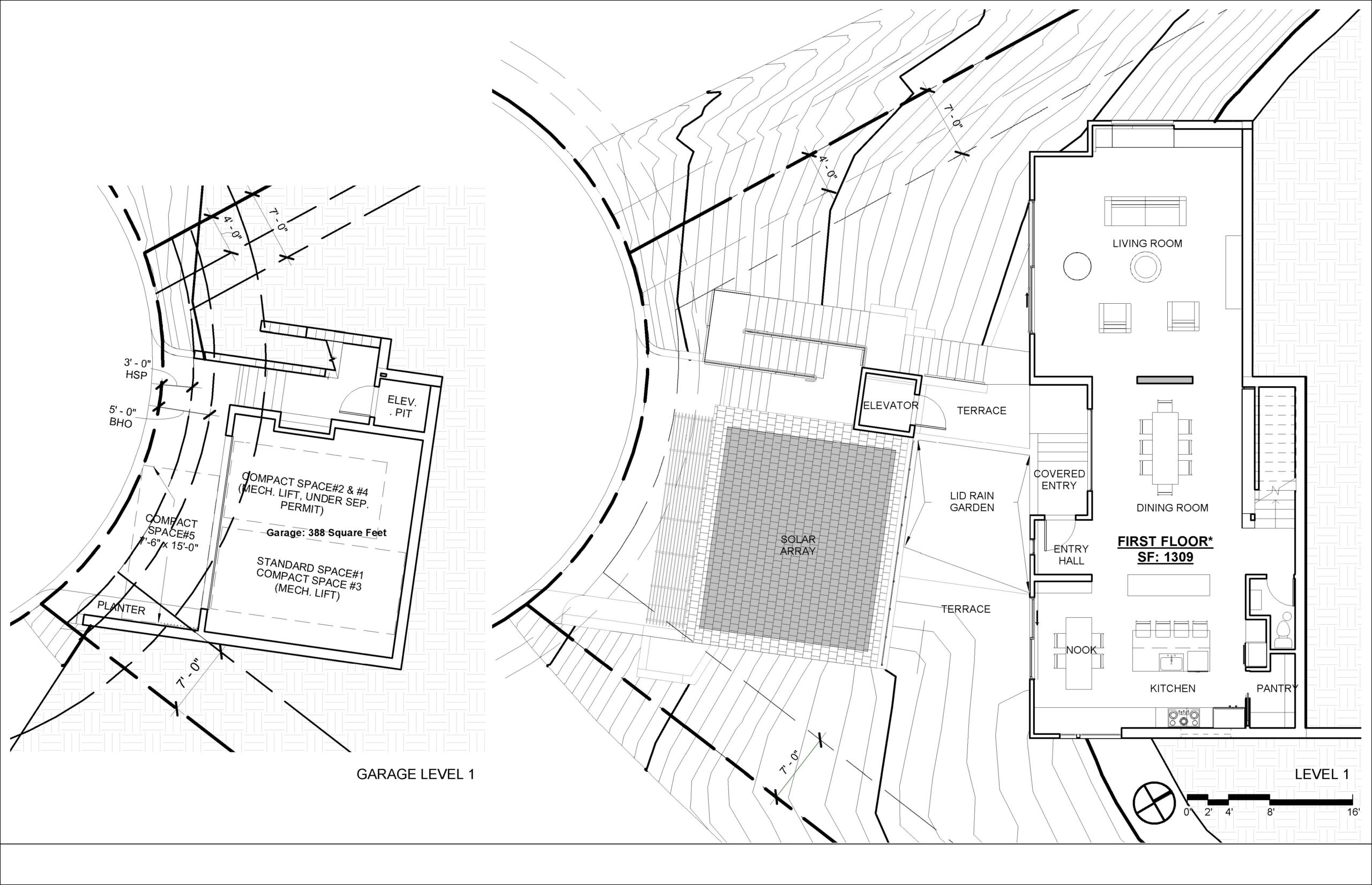 Garage Plan L1 & LRF, House Plan L1
